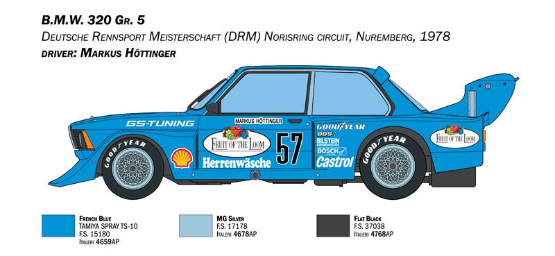 1:24 b.m.w. 320 gr. 5 art. nr. 3626
