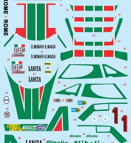 1:24 Lancia Stratos HF Art.-Nr. 3654