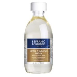 barniz para cuadros mate anti uv lefranc bourgeois 250 ml. art. nr. 300206