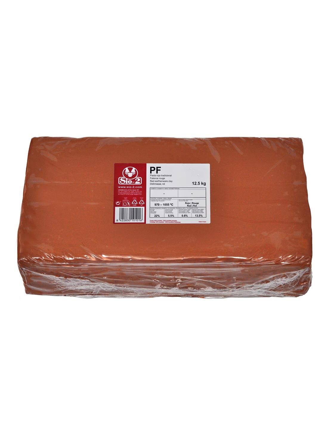 arcilla roja tradicional 12,5 kg. art. nr. 101000130000