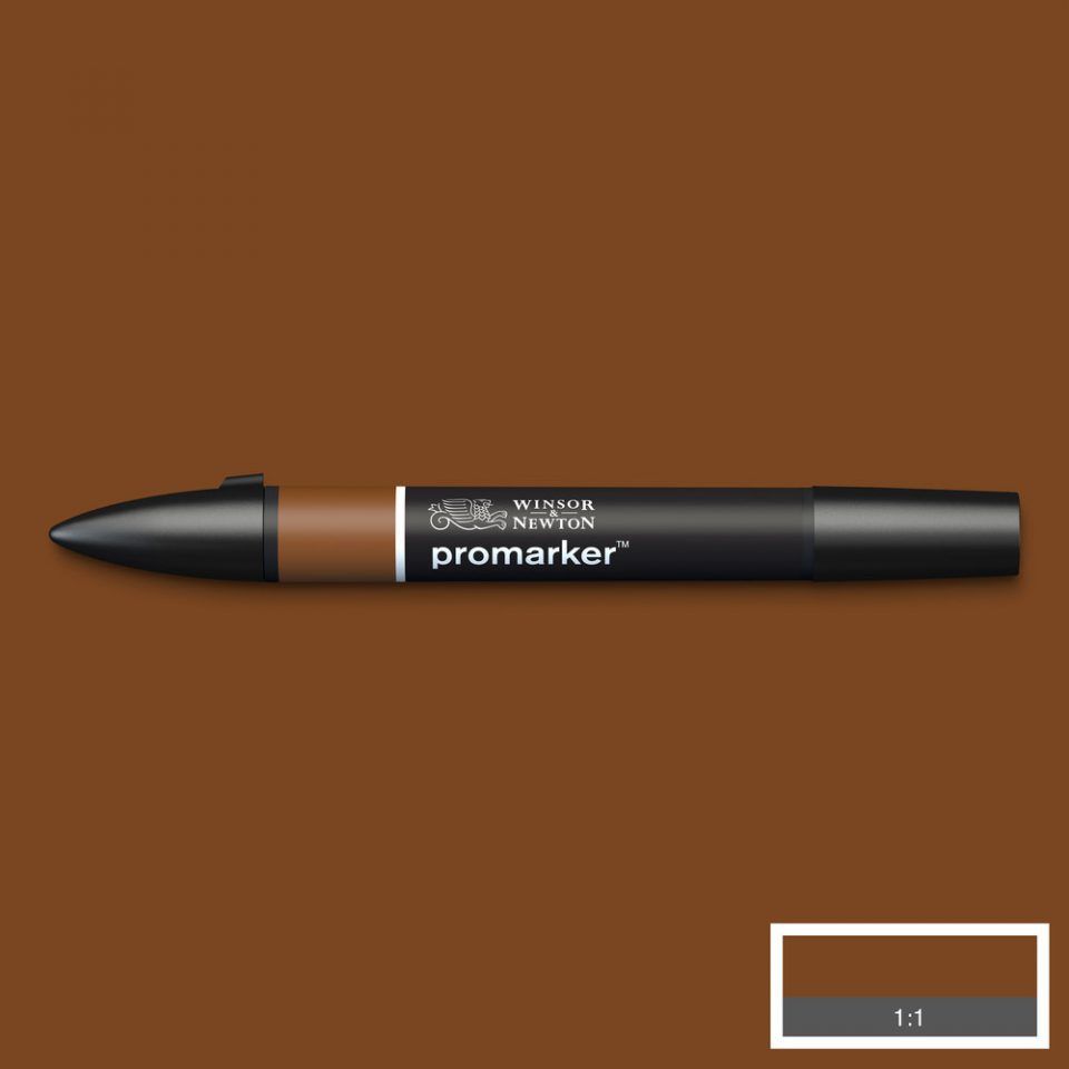 rotulador promarker winsor & newton burnt sienna o324 art. nr. 0203074