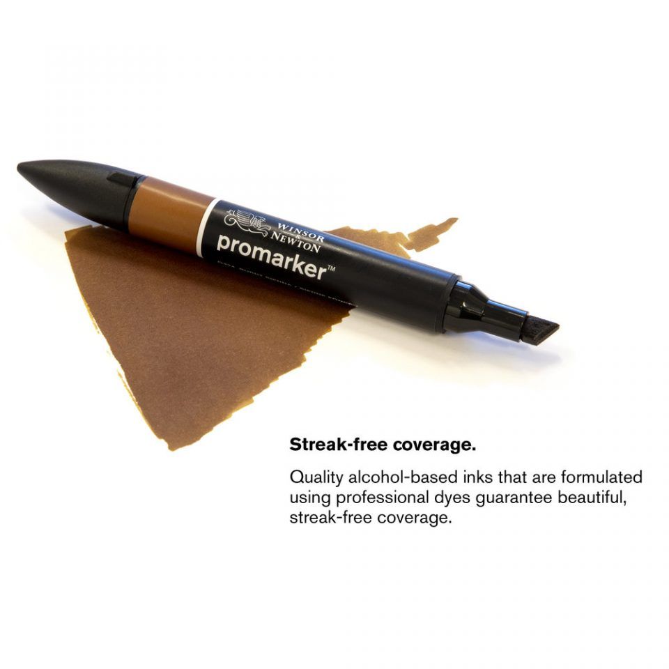 rotulador promarker winsor & newton burnt sienna o324 art. nr. 0203074