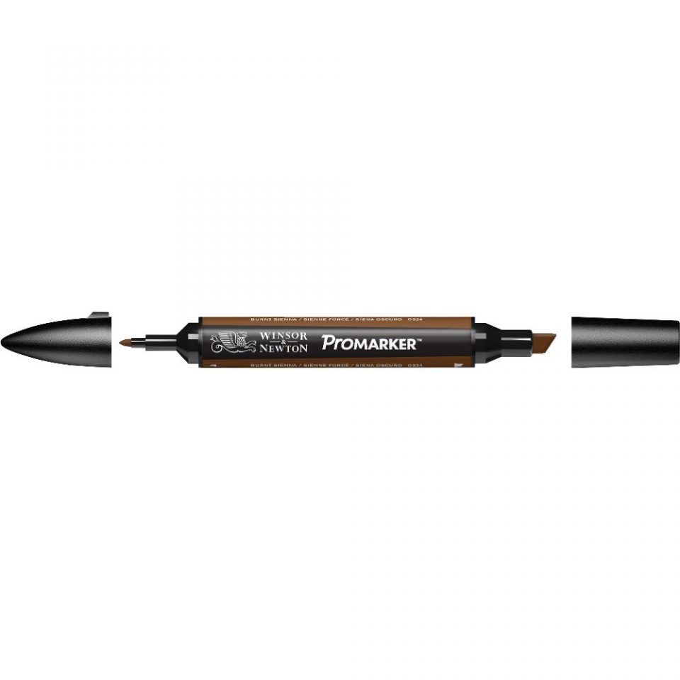 rotulador promarker winsor & newton burnt sienna o324 art. nr. 0203074