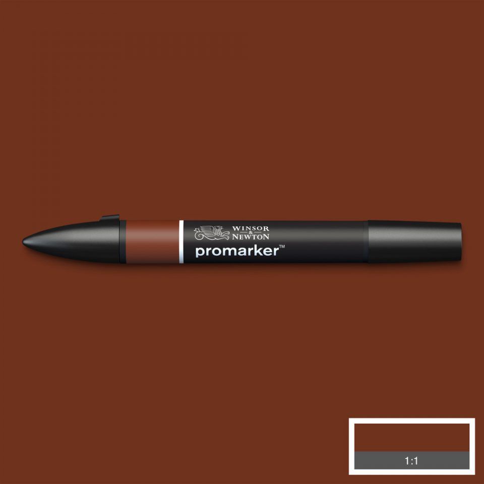 rotulador promarker winsor & newton walnut o124 art. nr. 0203252