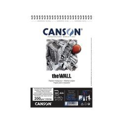 bloc canson® the wall a4 21 x 29,7 cm art. nr. c400078797