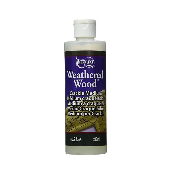 médium craquelador decoart weathered wood™ 236 ml. art. nr. das8