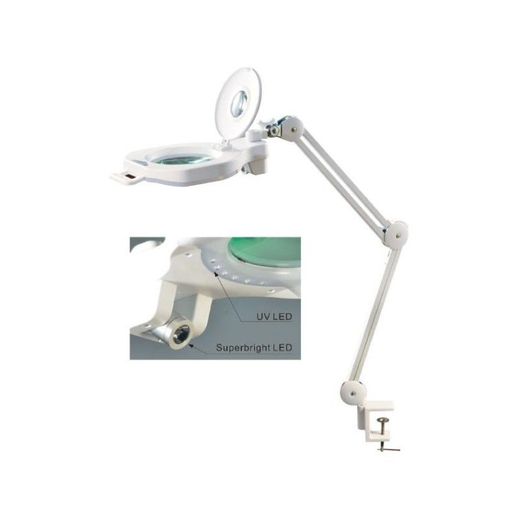 Flexo Lupa 5D-20D Triple Luz Regulable Art.-Nr. 19535