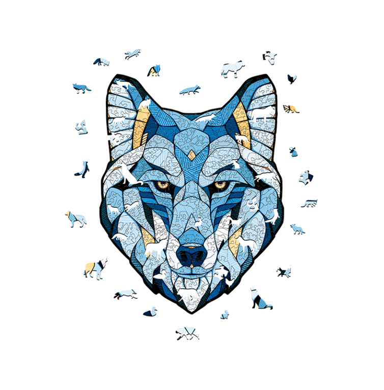 Puzzle «Lobo» 510 piezas de madera Art.-Nr. 00350