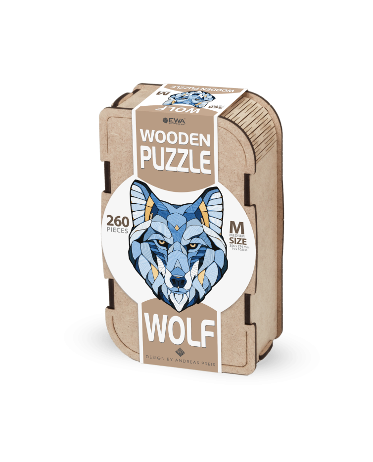 Puzzle «Lobo» 260 piezas de madera Art.-Nr. 00362