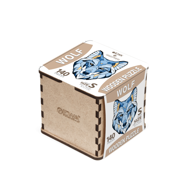 Puzzle «Lobo» 140 piezas de madera Art.-Nr. 00356