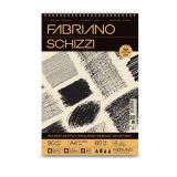 bloc fabriano schizzi a4 90g/m² 80 hojas art. nr. 19100714