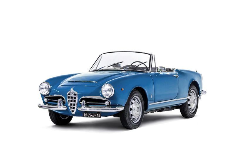 1:24 alfa romeo giulia 1600 spider art. nr. 3668