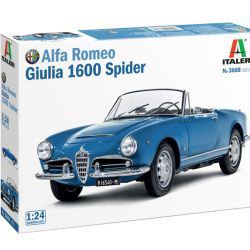 1:24 alfa romeo giulia 1600 spider art. nr. 3668
