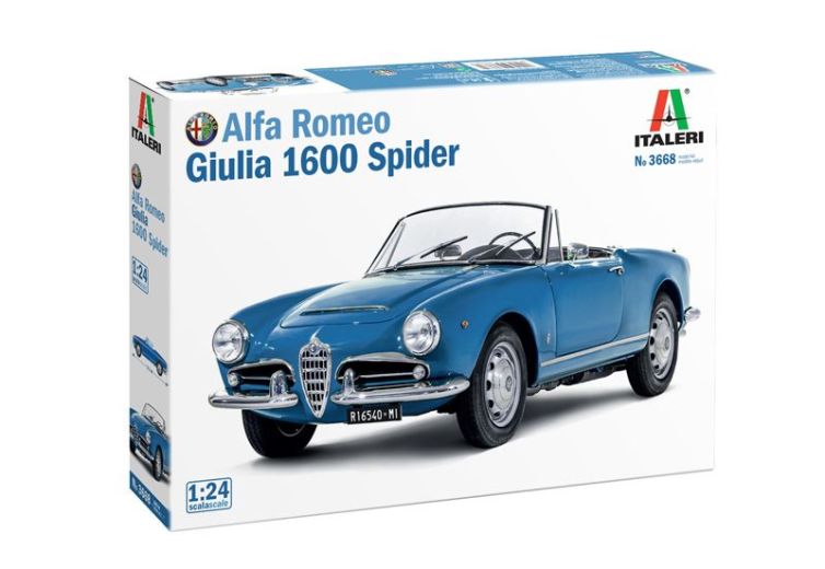 1:24 Alfa Romeo Giulia 1600 Spider Art.-Nr. 3668