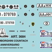 1:24 lamborghini countach 25th anniversary art. nr. 3684