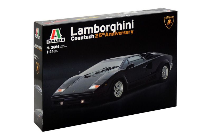 1:24 lamborghini countach 25th anniversary art. nr. 3684