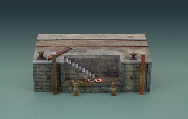 1:35 muelle con escaleras art. nr. 5615