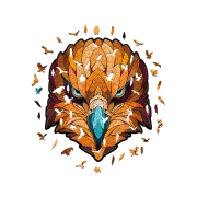 puzzle "Águila" 370 piezas de madera art. nr. 00351