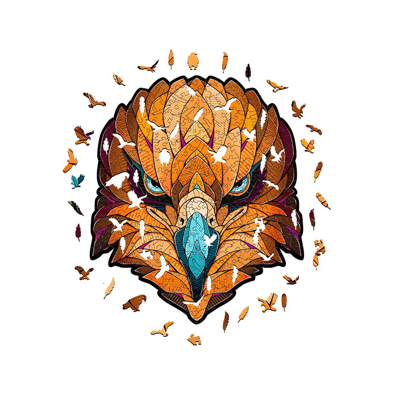 puzzle "Águila" 370 piezas de madera art. nr. 00351