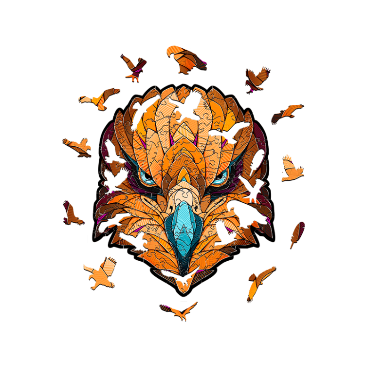 Puzzle «Águila» 120 piezas de madera Art.-Nr. 00357