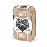 puzzle "búho real" 200 piezas de madera art. nr. 00360