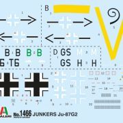 1:72 ju 87 g 2 kanonenvogel art. nr. 1466