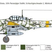 1:72 ju 87 g 2 kanonenvogel art. nr. 1466