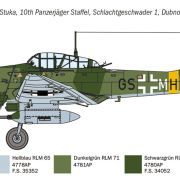 1:72 ju 87 g 2 kanonenvogel art. nr. 1466