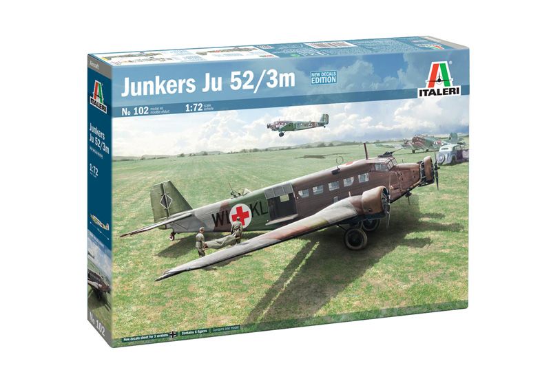 1:72 junker ju 52/3m art. nr. 0102