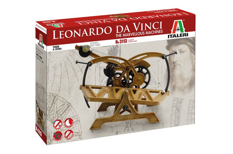 temporizador de bola rodante leonardo da vinci art. nr. 3113