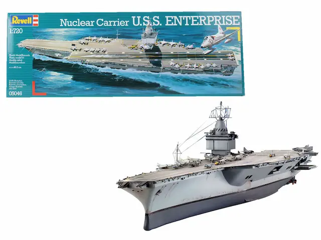 1:720 portaaviones nuclear u.s.s. enterprise art. nr. 05046