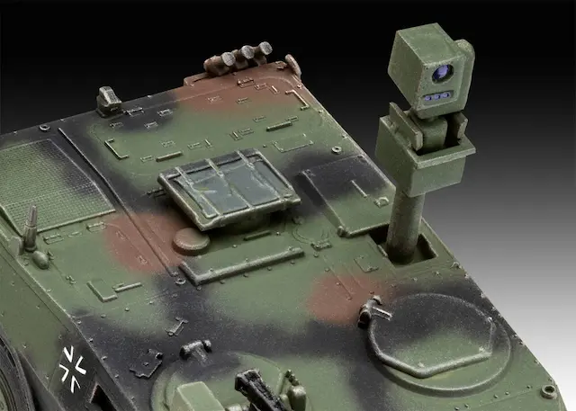 1:72 vehículo de reconocimiento fennek art. nr. 03356