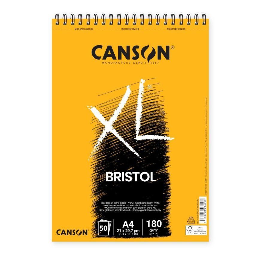 bloc canson® xl® bristol a4 art. nr. c300005734