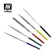 set de 5 mini limas de diamante art. nr. t03004