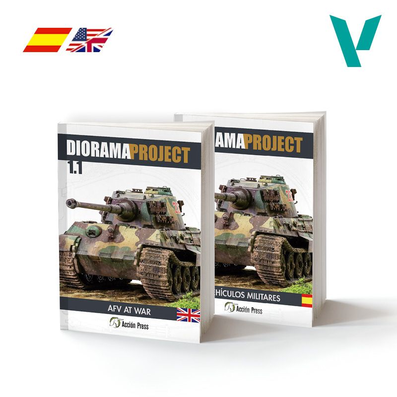 diorama project 1.1 – vehículos militares (español) art. nr. 75.029