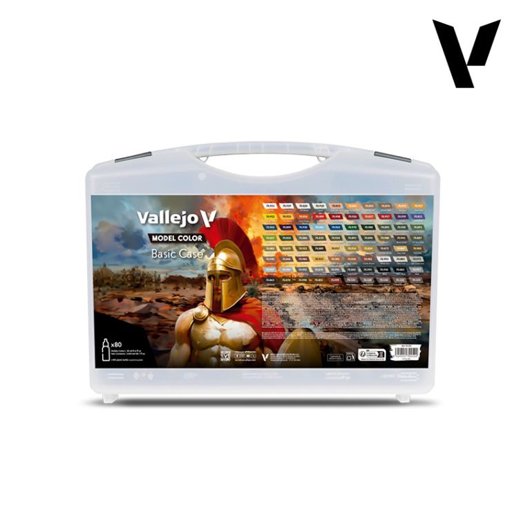 Maletín Basic Case Vallejo Model Color 80 colores Art.-Nr. 70.252
