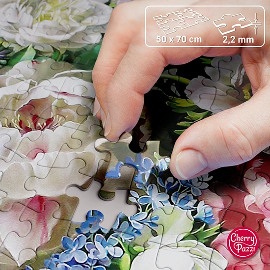 cherry pazzi puzzle 1000 glamour bouquet art. nr. 30134