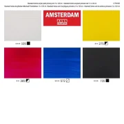 set acrílico amsterdam standard series primary 5 x 120 ml art. nr. 17791905