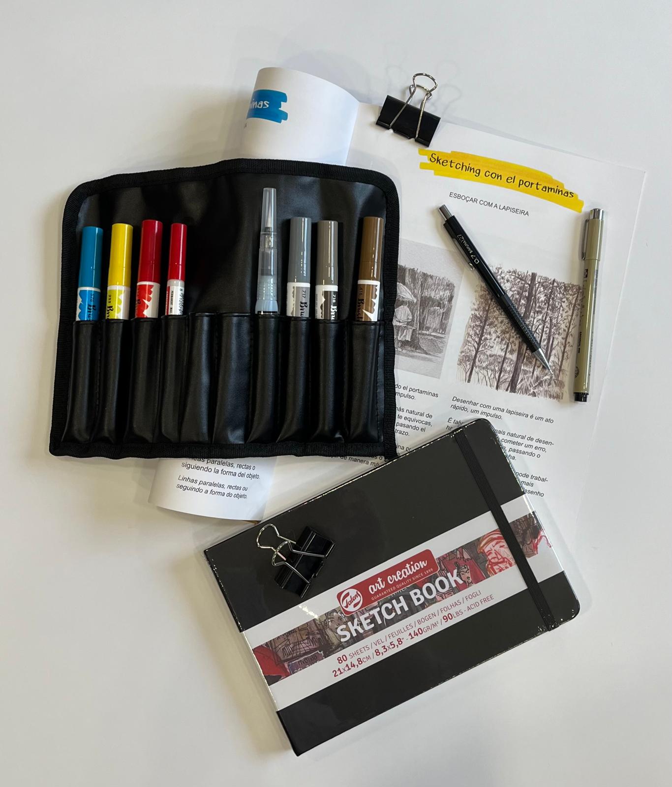 set urban sketching de juan linares art. nr. po200120