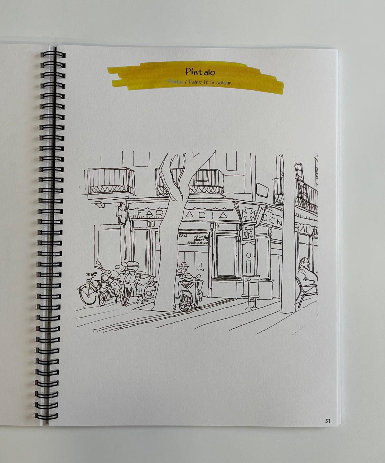 urban sketching de juan linares art. nr. 93300030