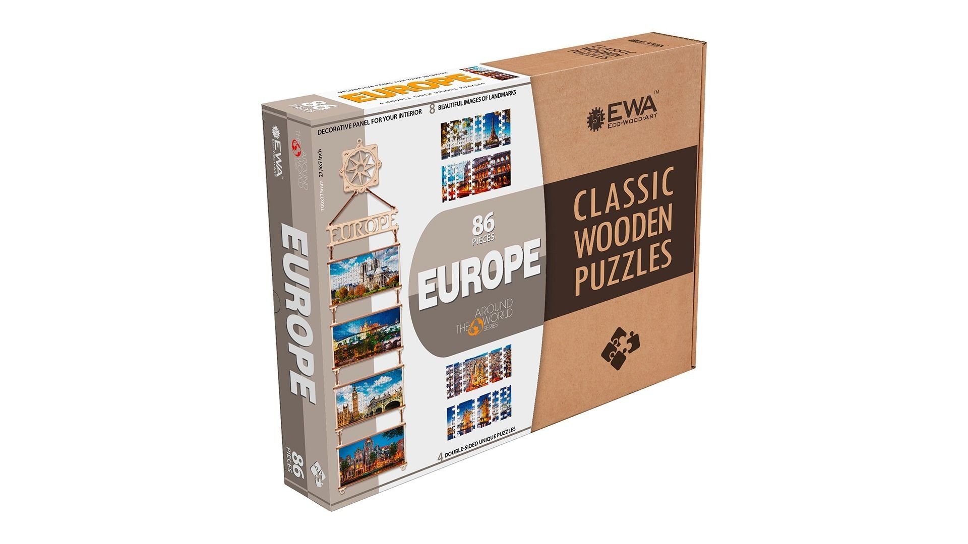 puzzle reversible europa 86 piezas art. nr. 59500142