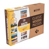 puzzle reversible sur américa 118 piezas art. nr. 59500145