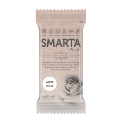 arcilla polimérica secado al aire smarta – white 100g art. nr. 30000101