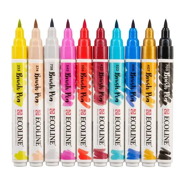 Ecoline Brush Pen estuche Moda 10 colores Art.-Nr. 11509808