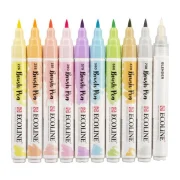 ecoline brush pen estuche pastel 10 colores art. nr. 11509811