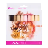 ecoline brush pen estuche retrato 10 colores art. nr. 11509816