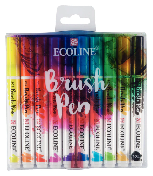 Ecoline Brush Pen estuche 10 colores Art.-Nr. 11509007