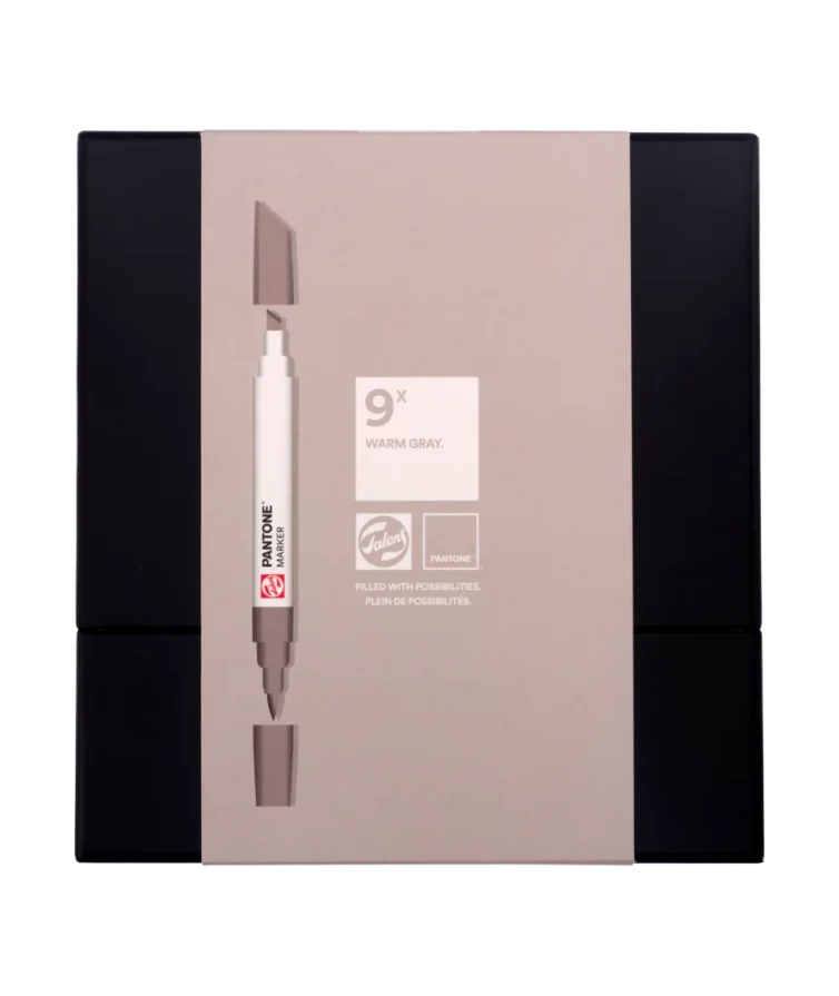 Talens Pantone™ set marker 9 x Grises cálidos Art.-Nr. 105009912