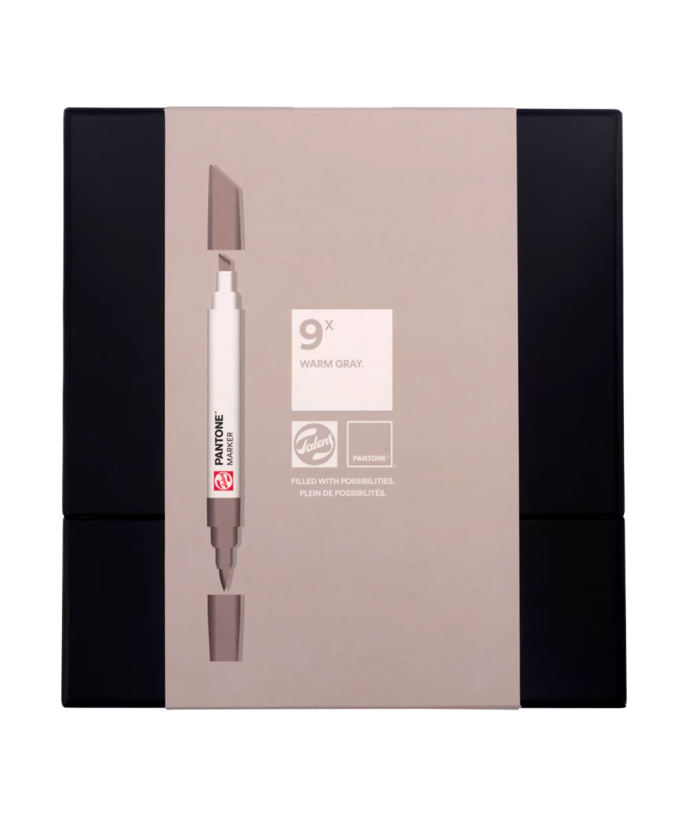 talens pantone™ set marker 9 x grises cálidos art. nr. 105009912