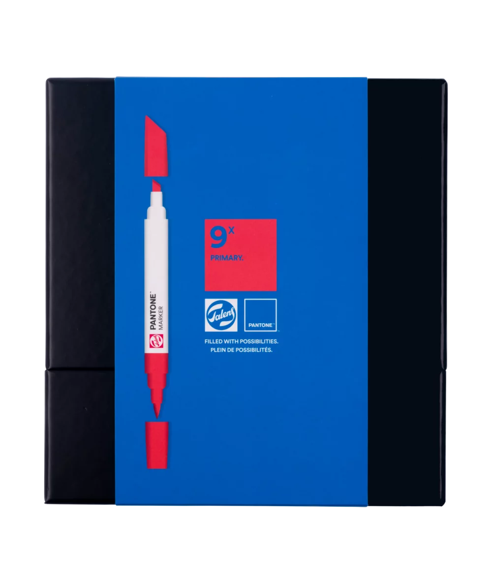 talens pantone™ set marker 9 x primarios art. nr. 105009901